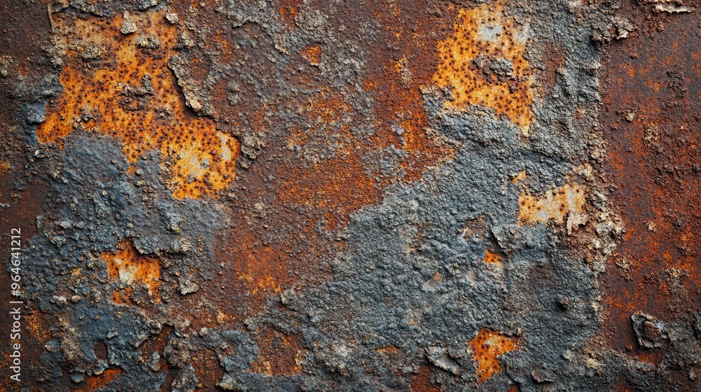 Rustic Weathered Metal Surface with Patina - Industrial Textured Background Close-up Rustic Weathered Metal Surface with Patina - Industrial Textured Background Close-up
