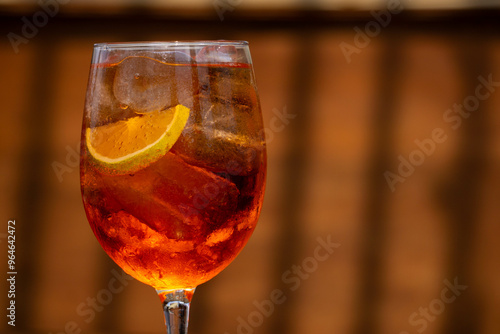 Aperol bebida coctel