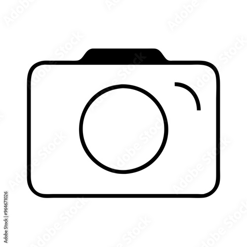 Black camera icon 