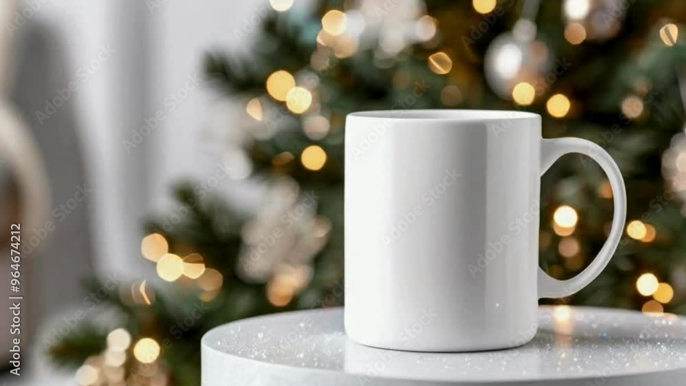Christmas Mug Mockup - Festive Coffee Cup Design Template with Snowflakes and Ornaments, Christmas-themed mug mockups with a festive design element.
Christmas Mug Mockup - Festive Coffee Cup Design Template with Snowflakes and Ornaments, Christmas-themed mug mockups with a festive design element.
