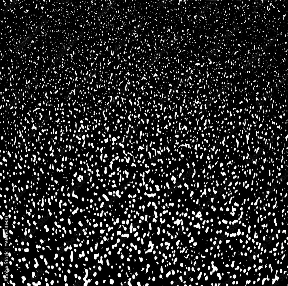 Snow, stars, twinkling lights, rain drops on black background. Abstract vector noise. Small particles of debris and dust. Distressed uneven grunge texture overlay. Snow, stars, twinkling lights, rain drops on black background. Abstract vector noise. Small particles of debris and dust. Distressed uneven grunge texture overlay.