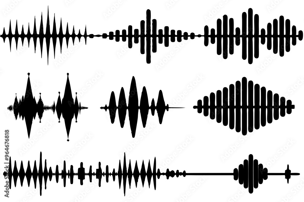 Sound Waves Abstract Art from Whispers to Roars Sound Waves Abstract Art from Whispers to Roars