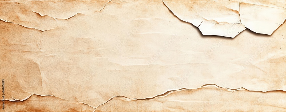 A textured background with aged paper and peeling edges, perfect for vintage or artistic designs and creative projects. A textured background with aged paper and peeling edges, perfect for vintage or artistic designs and creative projects.