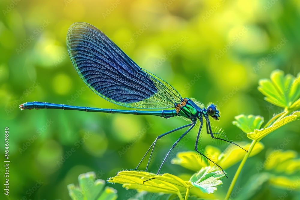 close-up dragonfly. Beautiful simple AI generated image close-up dragonfly. Beautiful simple AI generated image