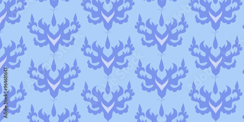 Creative conceptual images of abstract tree leaves, textures in a minimalistic style. Modern design templates for holidays, advertising, brand, bed linen. Ornament, seamless pattern, texture.