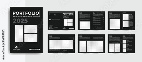 Architecture portfolio, professional portfolio design