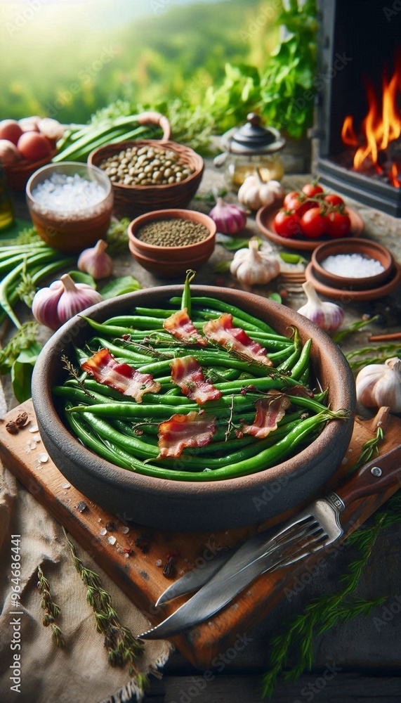 Grüne Bohnen mit Speck Grüne Bohnen mit Speck