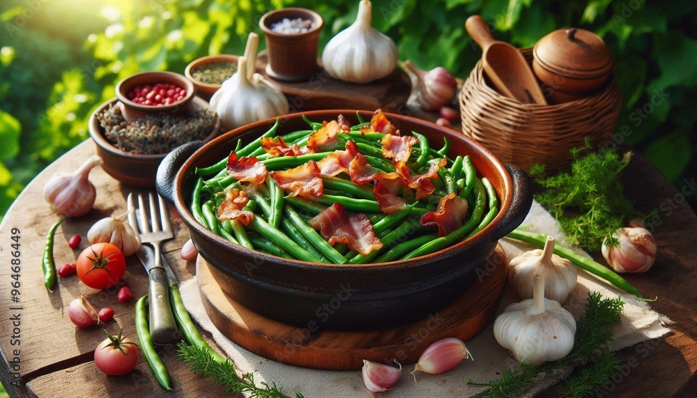 Grüne Bohnen mit Speck Grüne Bohnen mit Speck