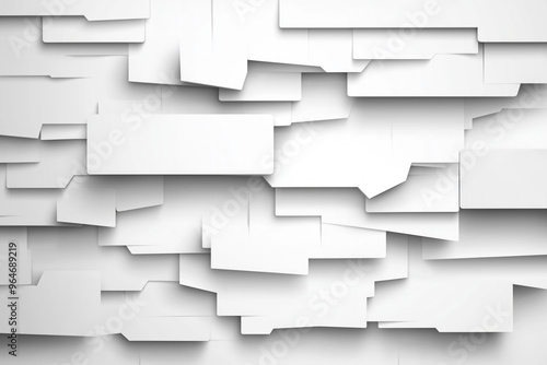 White High Tech Abstract Ba...