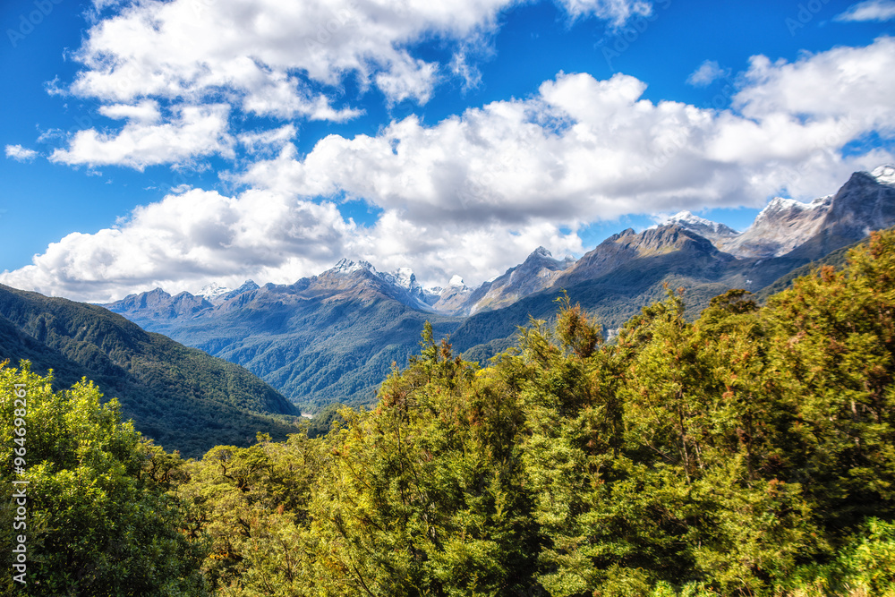 Pop's View Lookout, South Island, New Zealand. Pop's View Lookout, South Island, New Zealand.