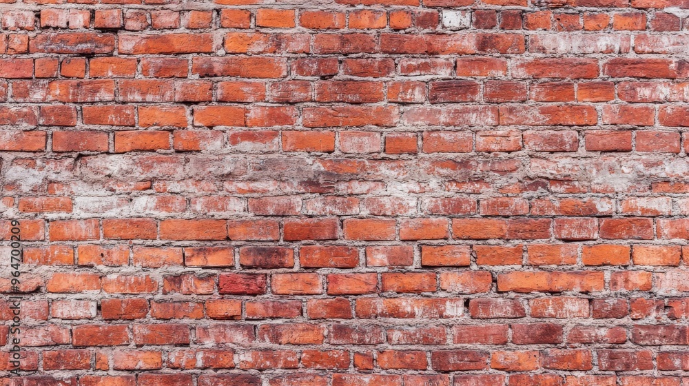 Fototapeta premium Rustic Red Brick Wall