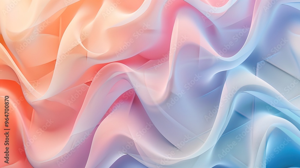 Obraz premium pastel gradient pattern wallpaper