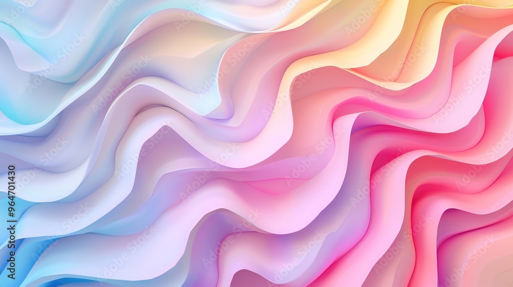 Obraz premium pastel gradient pattern wallpaper