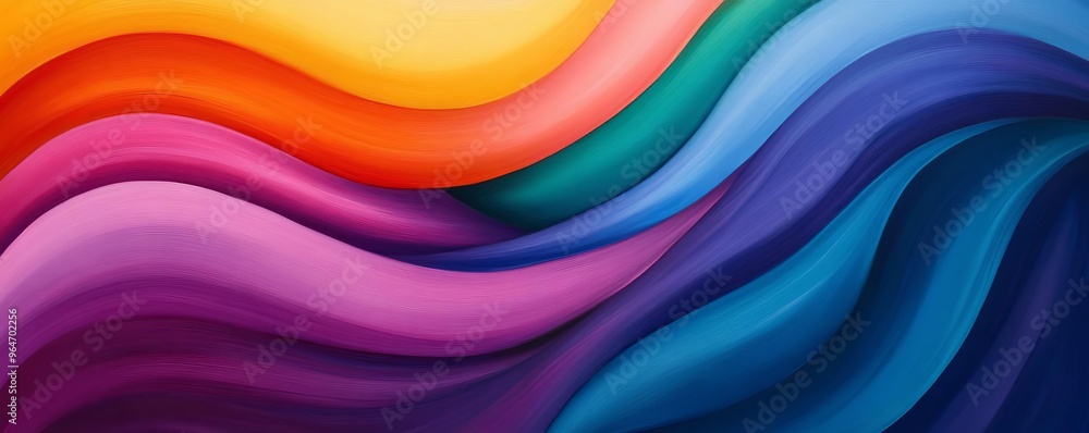 Abstract painting of a chakra system with vibrant colors, highlighting energy balance Abstract painting of a chakra system with vibrant colors, highlighting energy balance