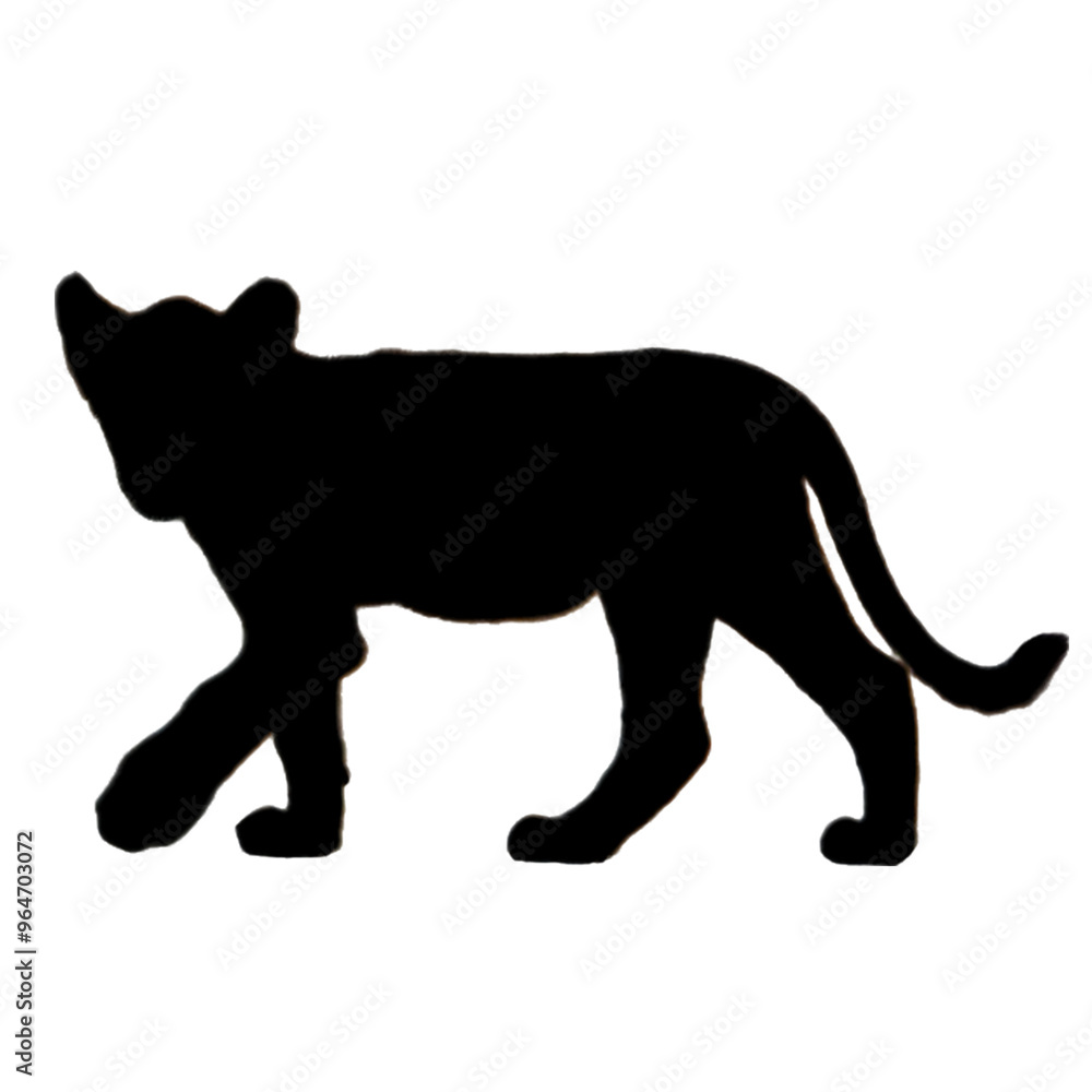 Obraz premium Baby Lion Clipart | Hand Drawn Lion | Cute Lion Illustration