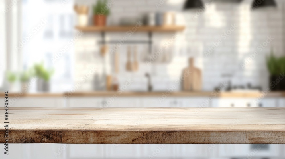 Modern Kitchen Table Background Modern Kitchen Table Background