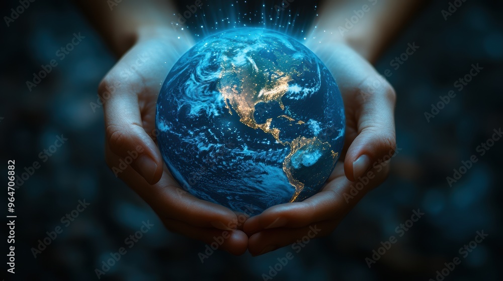 Hands_holding_a_glowing_miniature_planet Hands_holding_a_glowing_miniature_planet