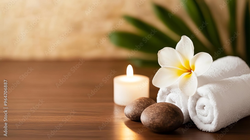 Hands-on holistic massage therapy in a spa environment, focusing on wellness and relaxation Hands-on holistic massage therapy in a spa environment, focusing on wellness and relaxation