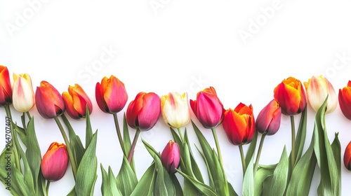 Colorful Tulips Arrangement