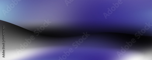 A dark and mysterious gradient descends from deep blue into shadow, creating a sense of depth and intrigue.