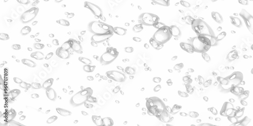 collection water bubble black oxygen air, in underwater clear liquid with bubbles flowing up on the water surface. collection water bubble black oxygen air, in underwater clear liquid with bubbles.