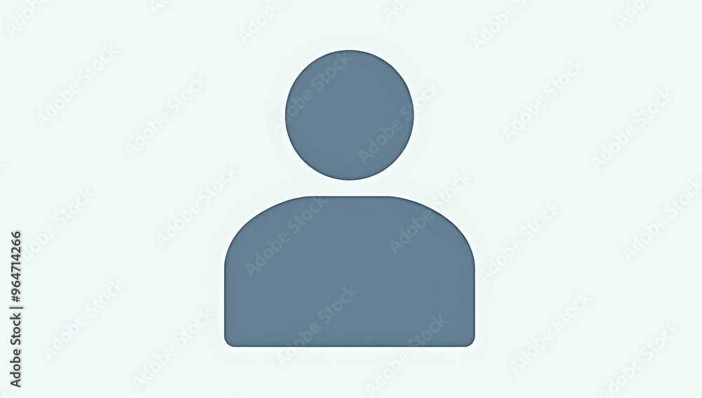 human figure icon, symbolizing recruitment or talent selection, representing of finding the right person in HR, We are hiring and Job vacancy concept. human figure icon, symbolizing recruitment or talent selection, representing of finding the right person in HR, We are hiring and Job vacancy concept.