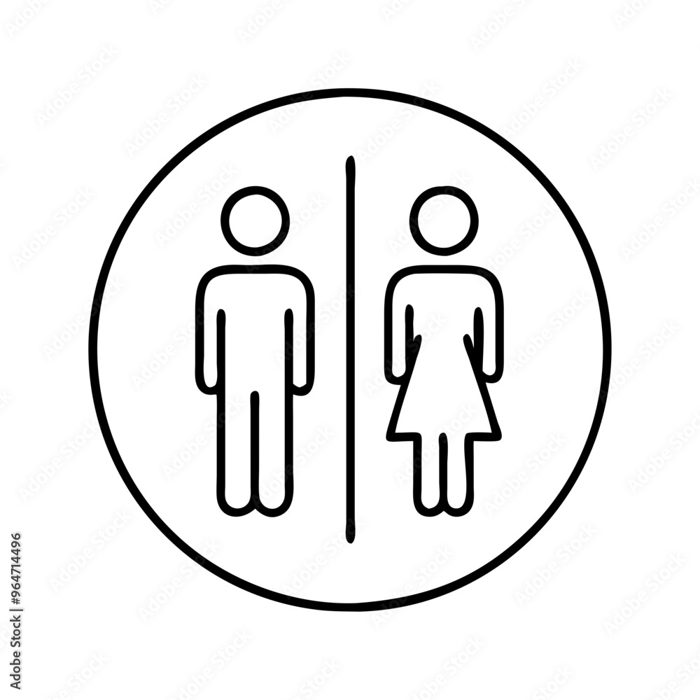 Restroom Symbol Restroom Symbol