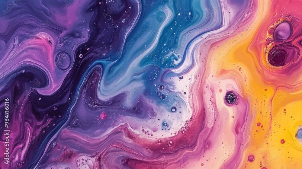 Vibrant Abstract Swirls in Purple and Gold Vibrant Abstract Swirls in Purple and Gold