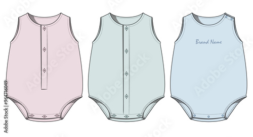 New born kids playsuit