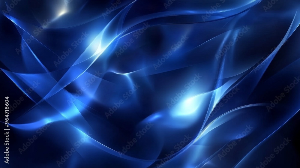 Abstract Blue Waves Abstract Blue Waves