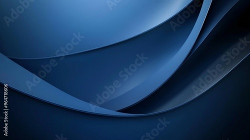 Elegant Blue Waves Background
