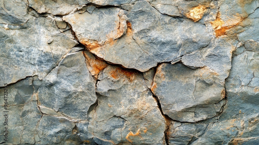 Cracked Stone Texture - Close Up of Rough, Weathered Surface Cracked Stone Texture - Close Up of Rough, Weathered Surface