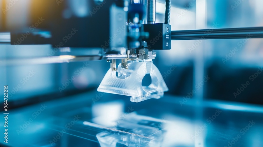 3D Printing Process in Action 3D Printing Process in Action