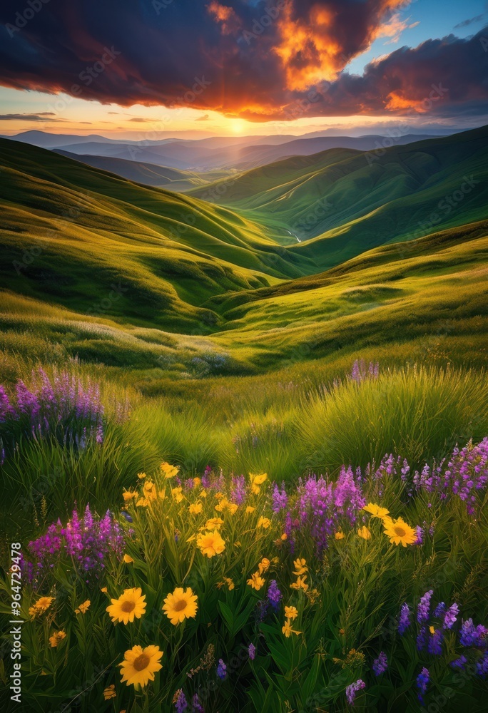 vibrant landscape highlighting power transformation lush dynamic flourishing flora, nature, greenery, sky, clouds, colors, scenery, trees, plants, shadows vibrant landscape highlighting power transformation lush dynamic flourishing flora, nature, greenery, sky, clouds, colors, scenery, trees, plants, shadows
