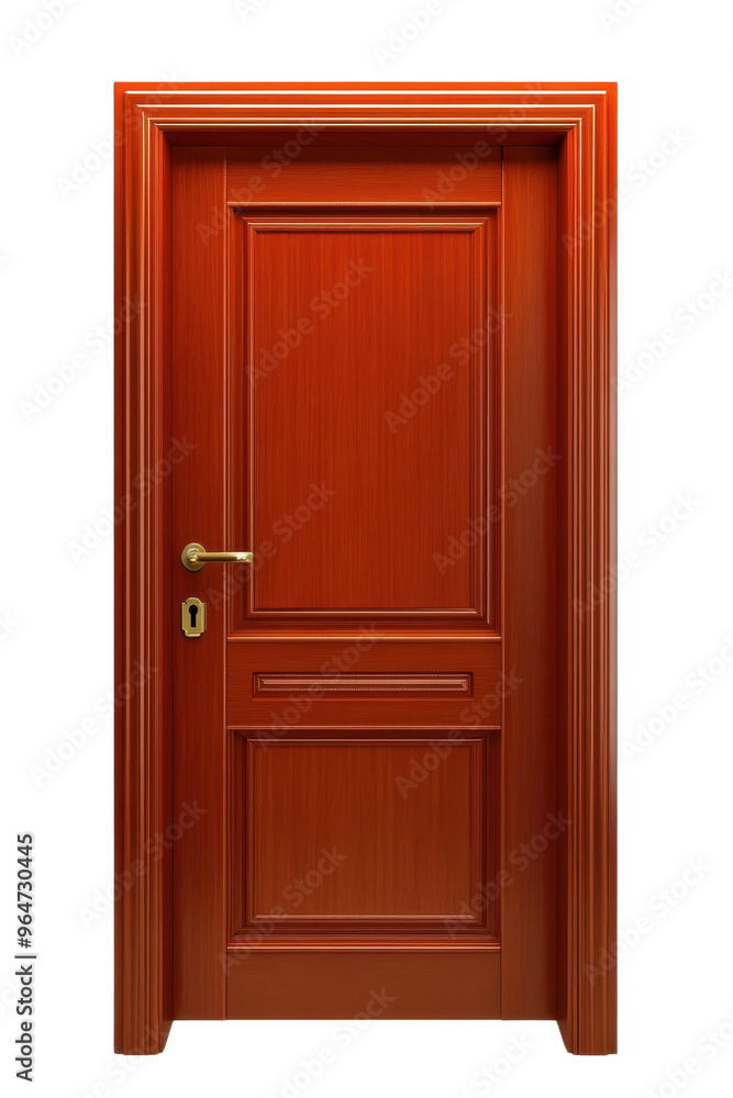 A beautifully crafted wooden door, showcasing fine details and a rich mahogany finish, perfect for home or office use. A beautifully crafted wooden door, showcasing fine details and a rich mahogany finish, perfect for home or office use.