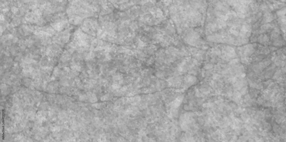 Naklejka premium vintage marble craft white Fractal noise effect on wall, Polished and smooth Texture of gray concrete wall, Old and grunge abstract polished stone wall or marble surface distressed background. 