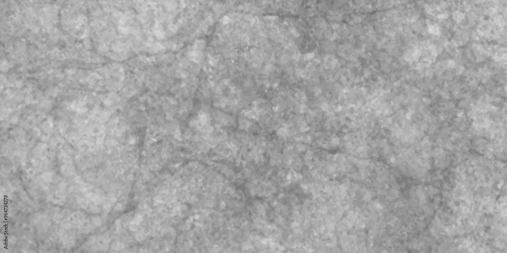Naklejka premium vintage marble craft white Fractal noise effect on wall, Polished and smooth Texture of gray concrete wall, Old and grunge abstract polished stone wall or marble surface distressed background. 
