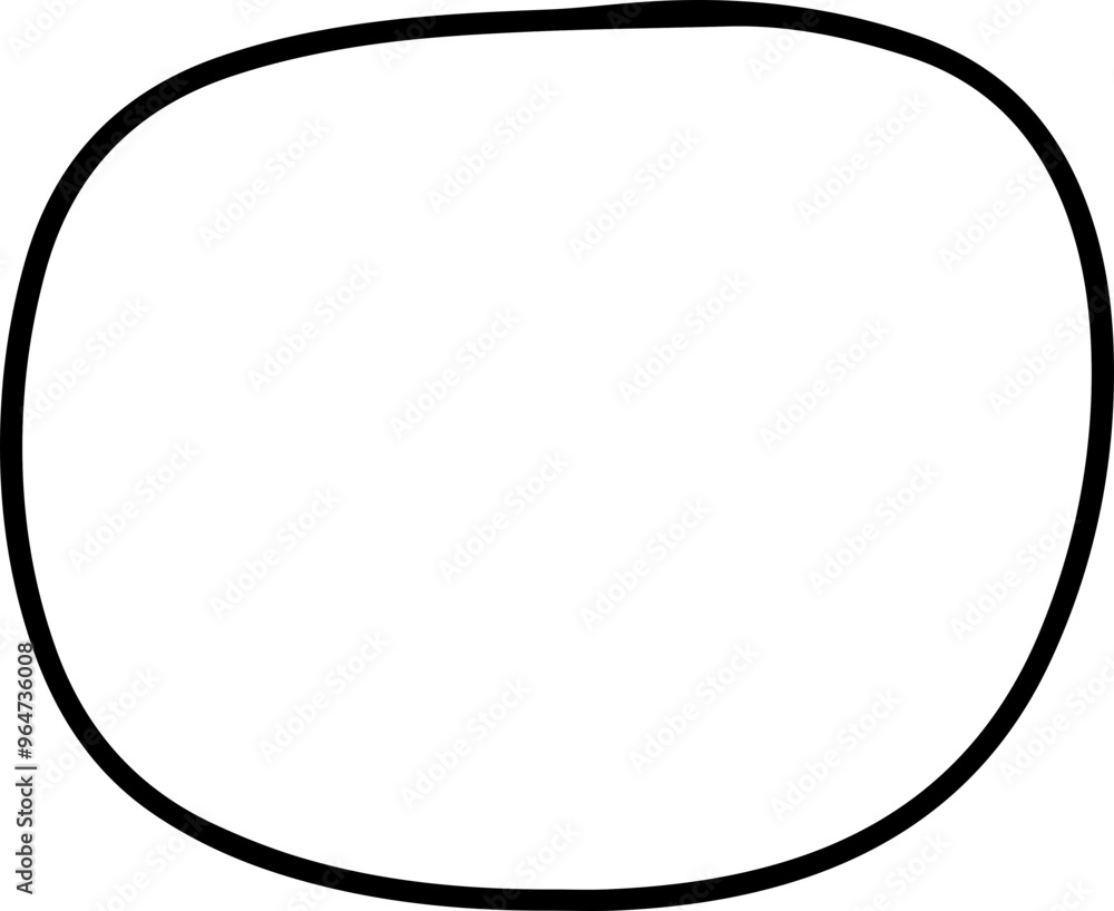 comic chat bubble. handdrawn bubble speech shape comic chat bubble. handdrawn bubble speech shape