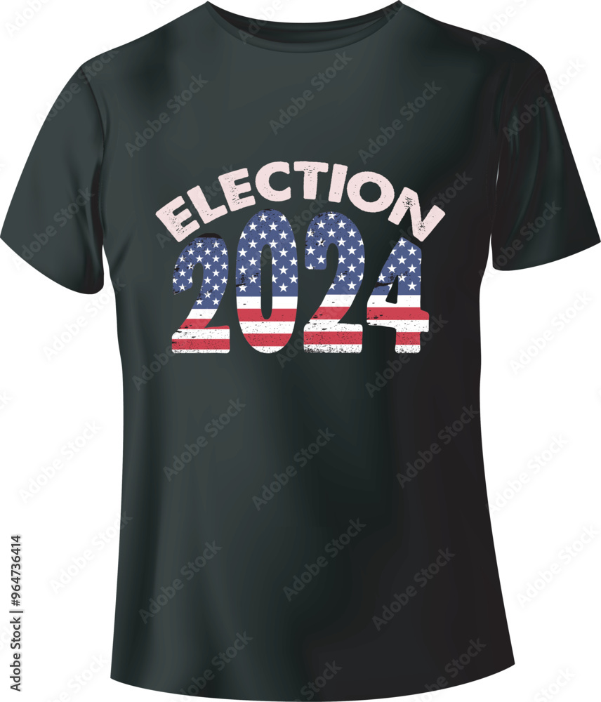 Election 2024 Typography T-Shirt Design Election 2024 Typography T-Shirt Design