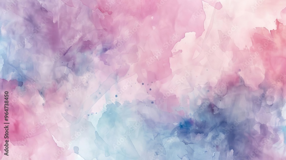 Fototapeta premium watercolor abstract background with soft pastel hues blending seamlessly artistic paint texture