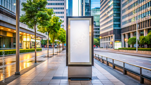 Wallpaper Mural Blank Billboard in the City. Torontodigital.ca
