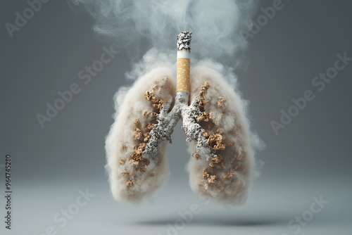 Cigarette Poison and Burning Lungs | Powerful Anti-Smoking Message for Health Awareness