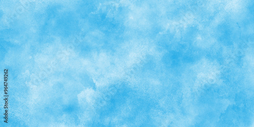 sky clouds for wallpaper backdrop background, The summer is colorful clearing day Good weather with natural blue clouds, shiny and clear painted light blue clouds watercolor background.