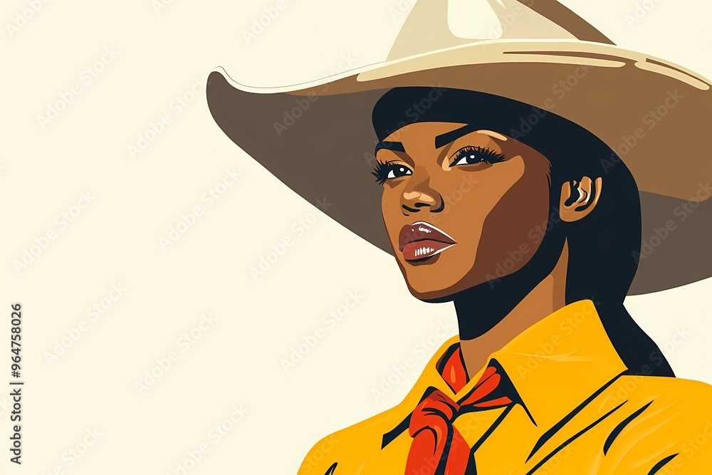 background image of a cowboy woman, western illustration style, western. background image of a cowboy woman, western illustration style, western.