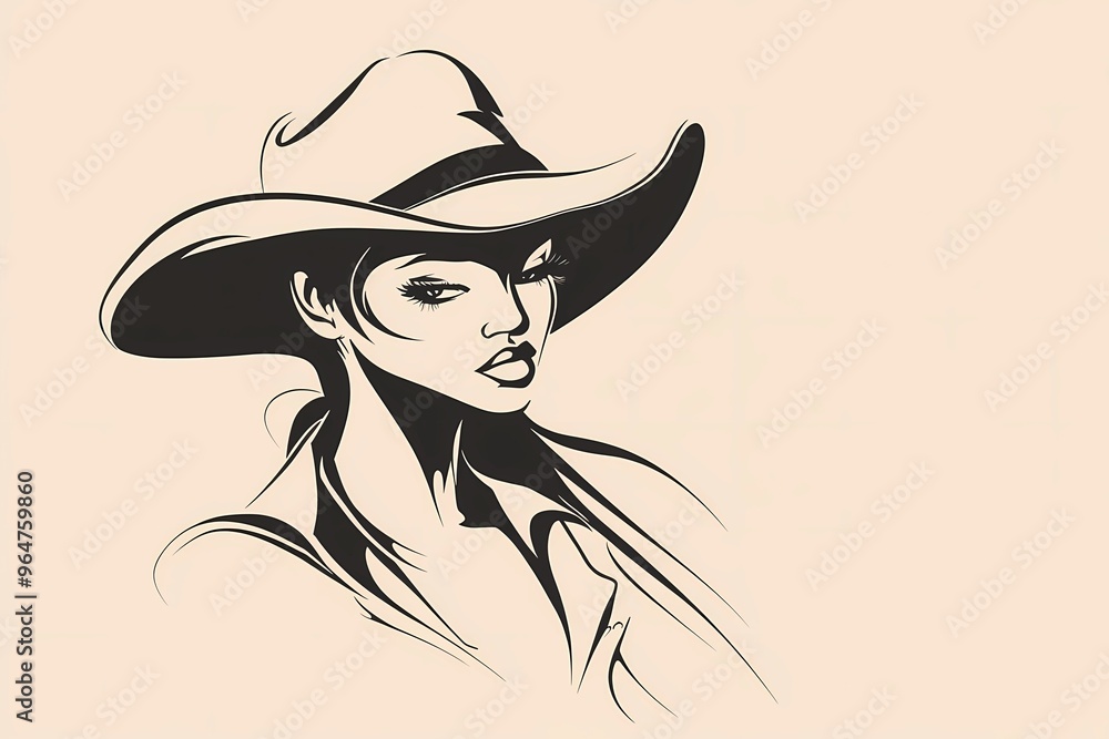 background image of a cowboy woman, western illustration style, western. background image of a cowboy woman, western illustration style, western.