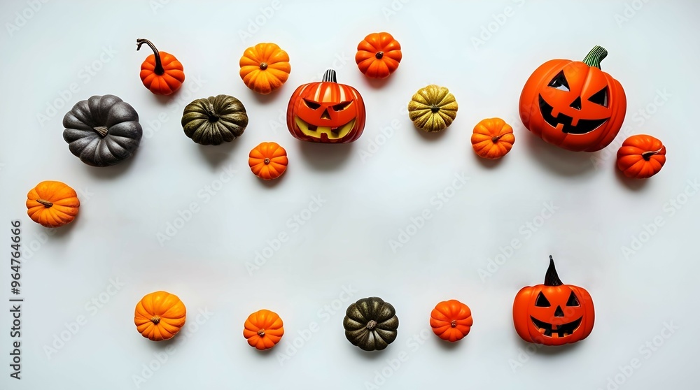 pumpkins on white background perfect for autumn designs pumpkins on white background perfect for autumn designs