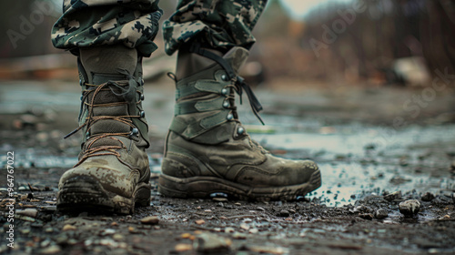 Tactical Boots: Boots worn by bailiffs for comfort, support, and protection during duty