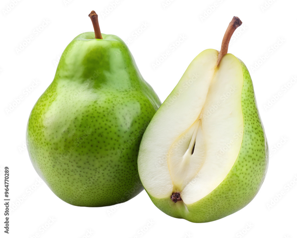 green pears isolated on transparent background png green pears isolated on transparent background png