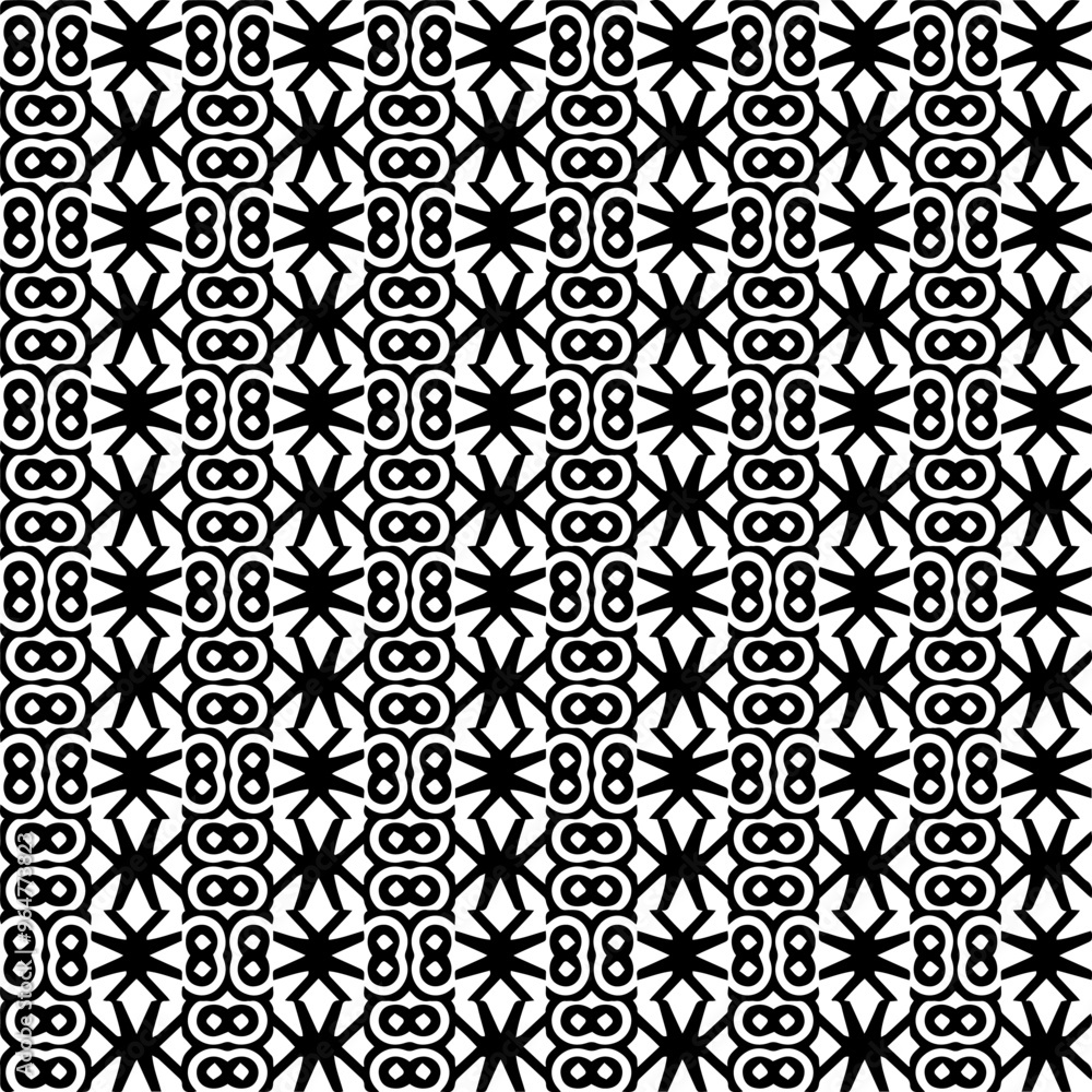 Abstract texture for fabric print, card, table cloth, furniture, banner, cover, invitation, decoration, wrapping.Seamless repeating pattern. Black and white color.Carpet pattern texture. Abstract texture for fabric print, card, table cloth, furniture, banner, cover, invitation, decoration, wrapping.Seamless repeating pattern. Black and white color.Carpet pattern texture.
