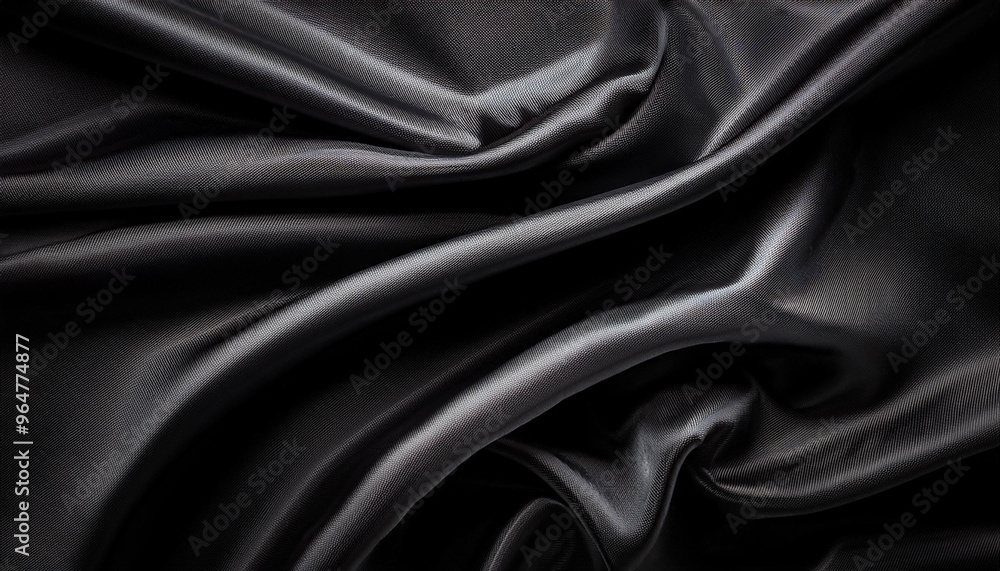 Fototapeta premium black satin background